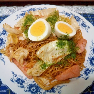 キャベツ焼きそば